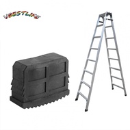 VBESTLIFE Rubber Ladder Feet  Pack of 2 Non Slip Replacement Step Black 2.4 x 1.8 0.9inch