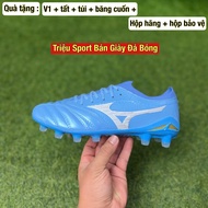 Mzn neo 4 elite FG V1 soccer shoes (free socks + bag + tape + brand box + protective box)