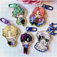 ALNST Alien stage acrylic epoxy 2'5 inch keychain charm | Mizi Sua Till Luka Ivan