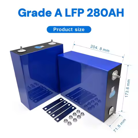 US/EU Stock Lifepo4 Battery 280ah Lifepo4 Grade a Lf280k 6000 Cycles Cell 3.2v 105ah 280ah 300ah 320