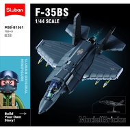 Sluban Building Blocks Bricks Model-1/44 F35BS fighter 705Pcs M38-B1361