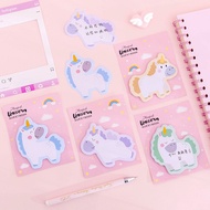 Unicorn Shaped Sticky Memo Sticky Notes (30 SHEETS PER PAD) Goodie Bag Gifts Christmas Teachers' Day Children's Day