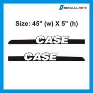 Case Sticker Crane Backhoe Excavator Sticker Lorry Sticker (pelekat) 214 214e 3cx 3dx Extra 580m 580