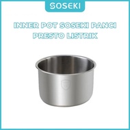 SOSEKI Inner Pot Stainless for Presto Pressure Cooker