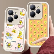 Case for ITEL P55 A70 A80 P65 A50 A90 S23 RS4 5G Soft White E97 Tweety