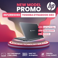 TOSHIBA DYNABOOK G83 0.98KG RINGAN SUPER SLIM I7-11GEN 8GB RAM + 256GB SSD REFURBISHED LAPTOP USED N
