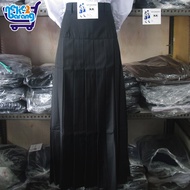 Rok Panjang Rempel Bawah Pinggang Hitam - Seragam SMP/SMA - Rok Baping Sekolah