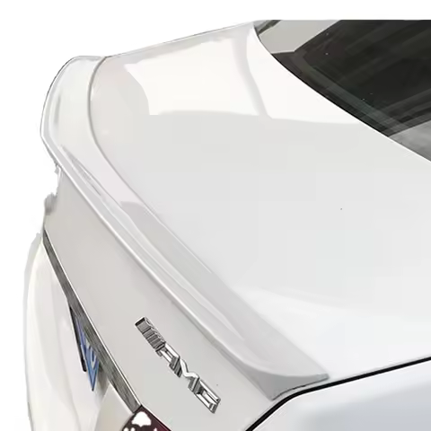 For Mercedes - Benz W212 E320LE260LE300LE63 spoiler ABS Material Car Rear Wing Primer Color spoiler 