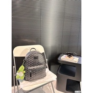 Goyard1333 Black Diamond Pattern Backpack