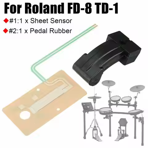 "Rubber Part Sensor Actuator Pedal for Roland Drum FD-8 TD-1 TD-9 TD-11 TD-15 TD-17 Hi Hat Sheet Set