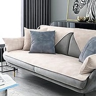Velvet sofa cover, velvet sofa cover, corner sofa, non-slip sofa throw, plain L shape sofa throw, pets dog couch cover, sofa protector