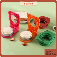 YUJINX DIY Sandwich Cutters Mould, Lunch Box Decor Stainless Steel Toast Bread Mold, Creative Circul