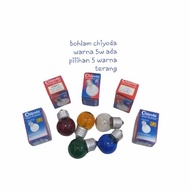 Incandescent Bulb G40 Color CHIYODA Bulb 5w 5 watt Clear Color/TOP