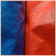 ◭ ◴ ▬ Sakolin Trapal Lona Blue Sack Blue Orange (Per Meter)