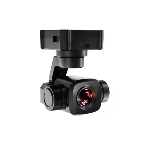 NCZOBOE A8 mini 4K 8MP Ultra HD 6X Digital Zoom Gimbal Camera with 1/1.7" Sensor 95g Lightweight 55x