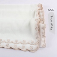 Shawl Sulam Bunga Tudung Sulam Sulam Shawl Sulam Tudung
