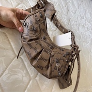 Balenciaga 老花機車包迷你 全新閒置配件塵袋