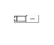Aluminium Alexindo Folding Door 0490 Tiang Polos Aluminium Batangan
