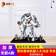 [Transparent Display Box] Suitable for Lego 71738 Like the Titan Robot Showdown Acrylic Display Box 