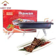1034 Ihawan Portable Foldable Charcoal Stainless BBQ Grill Ihawan Charcoal Outdoor Griller Stainless Steel LUCKY STAR