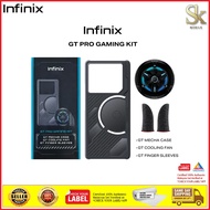 Infinix GT20Pro Gaming Kit | GT Mecha Case GT Cooling Fan GT Finger Sleeves | Original Infinix Malay