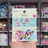 日版 Disney Characters Zootopia 優秀大都會 Sticker Pack 貼紙 - Nick & Judy (5款，各5枚)