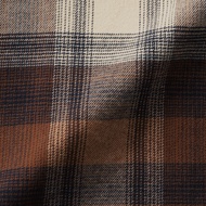 มูจิ เสื้อเชิ้ตผ้าแฟลนเนลแจ็คเก็ต ผู้ชาย - MUJI Flannel Shirt Jacket รุ่น AC22JA5A