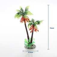 15cm-16cm Aquarium Decoration Equipment Plastic Tree Fake Trees