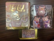 LuLu 豬 招財貓 罐頭 原色 異色 達摩