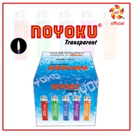 Noyoku Flint Gas Lighter Transparent Lighter 1 box