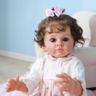 PRIVASI!!! Boneka Reborn Silikon Lembut Handmade Size 55CM Full body