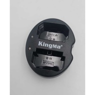 KingMa 2-Pack NP-FZ100 Battery Double Battery Charger for Sony A1/ A9/ A7III/ A7RIV/ A7RIII/ A7C/ FX