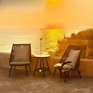 Chair Combination Tea Table Outdoor Tea Combination Tea Balcony Table Chair Table Chair Small Leisur