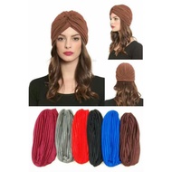 TURBAN HEAD SCARF ( COLOR RANDOM )