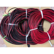 Red and black double wire 2x26awg 2x24awg 2x22awg 100% copper core | Hieu Nhung
