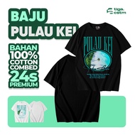 T-shirt ISLAND KEI Tshirt Distro Cotton Bombed 24s UNISEX T-SHIRT ISLAND KEI