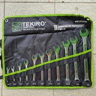 Tekiro 11-Piece Combination Wrench Set 5/ 16"-1"