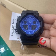 G-SHOCK GA100BP-1A Blue Paisley Series 100% Authentic.GA100/GA-100BP/GA-100BP-1ADR