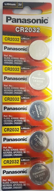 ถ่านกระดุม Panasonic CR2032 3V ของแท้บริษัท