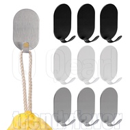 Punch-Free Carbon Steel Strong Viscose Hook - Bathroom Kitchen Storage Holder - Strong Load Bearing 