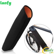 LANFY Electric Bike Battery Cover, Weatherproof Waterproof E-Bike Dust Sleeve, Bicycle Part Insulation Protector Reflective Neoprene Electric Bike Battery Wrap Bicycle Frame