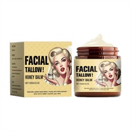 Beef Tallow Skin Care, Honey Beef Tallow Moisturizer Cream - Tallow Honey Balm