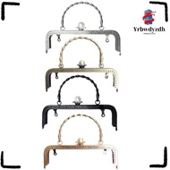 YRBWDYZDH Purse Clasp Frame, Vintage Metal Purse Frame Kiss Clasp, Mini Bag Hardware Bag Kiss Clasp 