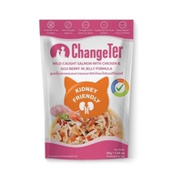 ChangeTer อาหารเปียกแมว ไม่ทำร้ายไต ไม่เค็ม อร่อย เพื่อสุขภาพ ขนาด 55 กรัม