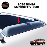 Toyota Land Cruiser LC80 Ninja 4500 sunroof visor block weather shield eyebrow off-road accessories