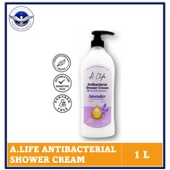A.LIFE ANTIBACTERIAL LAVENDER SHOWER CREAM (1 LITRE) READY STOCKS