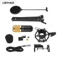 LEIHAO BM - 800 PROFESSIONAL CONDENSER MICROPHONE (BLACK)