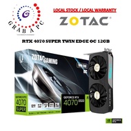 ZOTAC GAMING GEFORCE RTX 4070 SUPER TWIN EDGE OC 12GB (ZT-D40720H-10M)