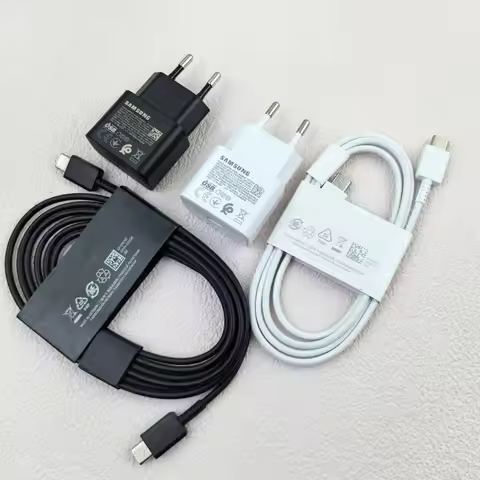 EP-T2510 Samsung 25W Super Fast Charger USB C PD Power Adapter For Galaxy S25 Edge S24 Flip Fold 7 6