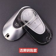 Ultra-Thin Full-Coverage Transparent Protection Mercedes EQE Key Cover Shell for EQE500 SUV And EQE3